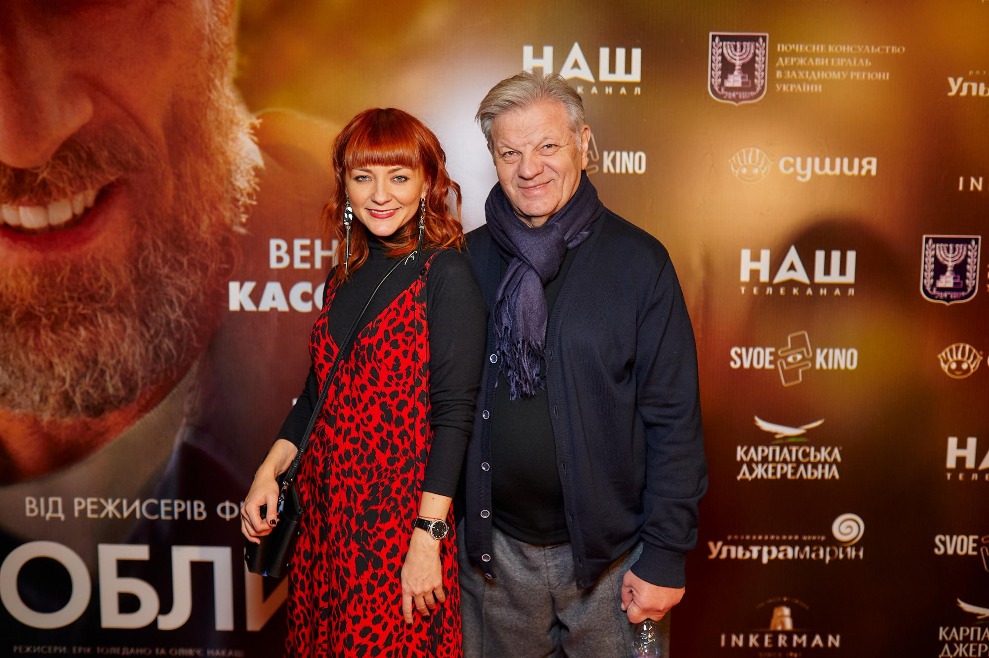 Василий Вирастюк, Мария Бурмака, VIVIENNE MORT на премьере фильма «Особенные» с Венсаном Касселем в главной роли